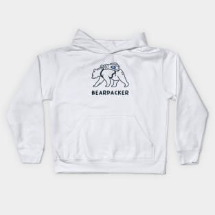 Bear Backpacker Adventure Kids Hoodie